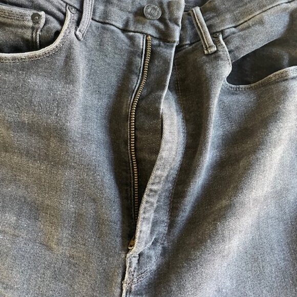 Mother Denim Skinny Black Wash - Picture 2 of 5